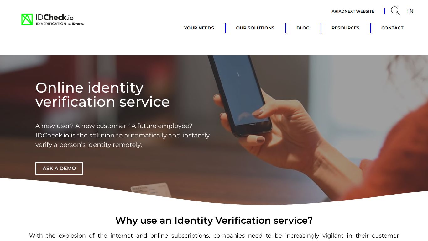 Automated Identity Verification In 4 Steps - IDCheck.io